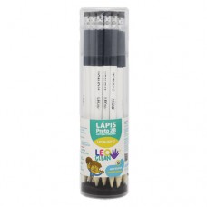 MP-L08 - Lapis Grafite 2B Madeira com Borracha